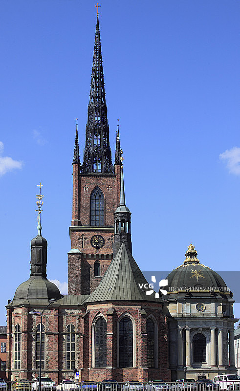 瑞典，斯德哥尔摩，Riddarholms教堂图片素材