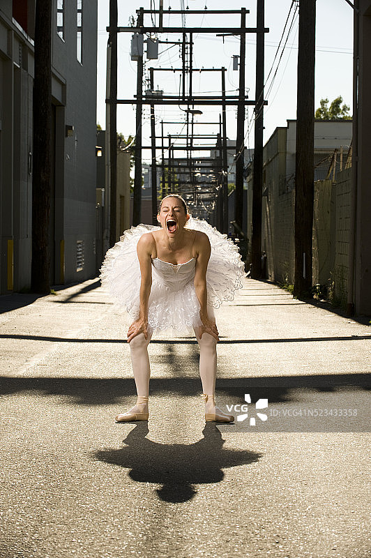 芭蕾舞女演员图片素材