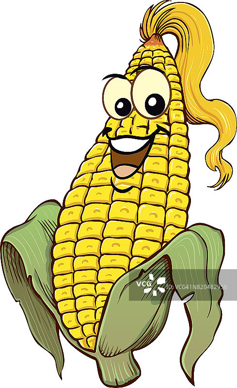 甜玉米的性格图片素材