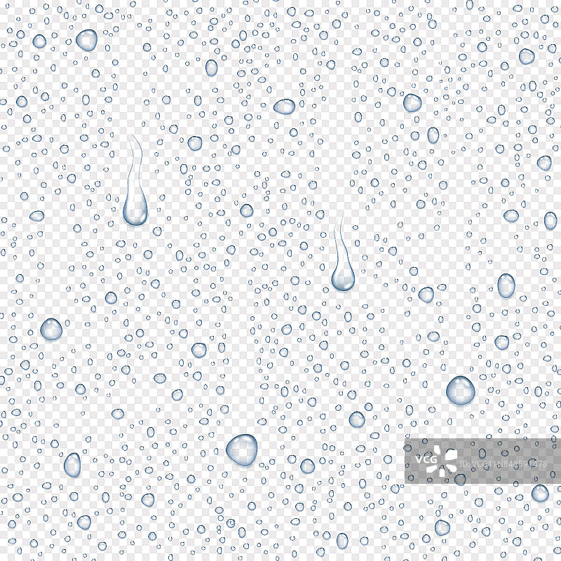 矢量水滴现实抽象插图图片素材