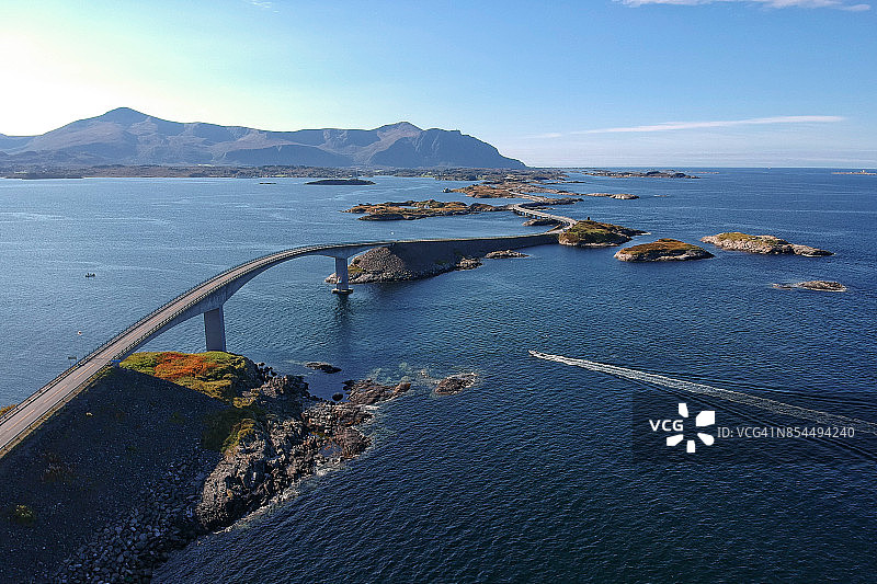 挪威大西洋公路图片素材