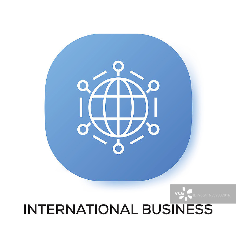 国际商务app图标图片素材