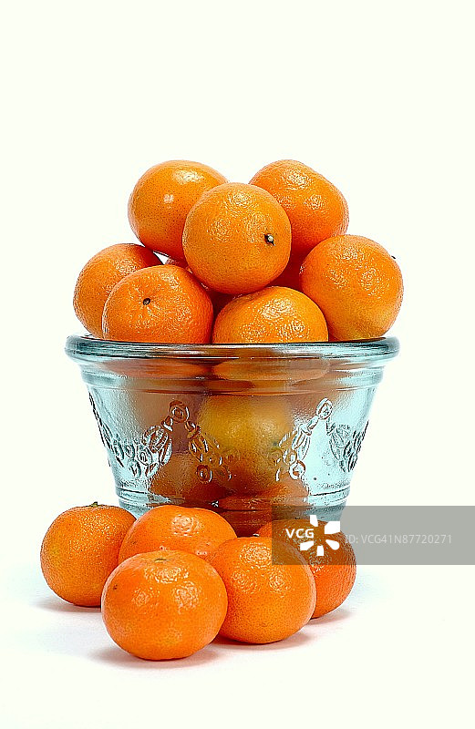 花瓶里的橙子图片素材