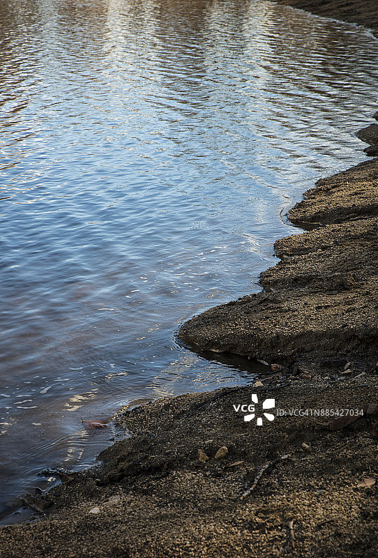 西班牙蒙特塞尼的圣菲沼泽图片素材