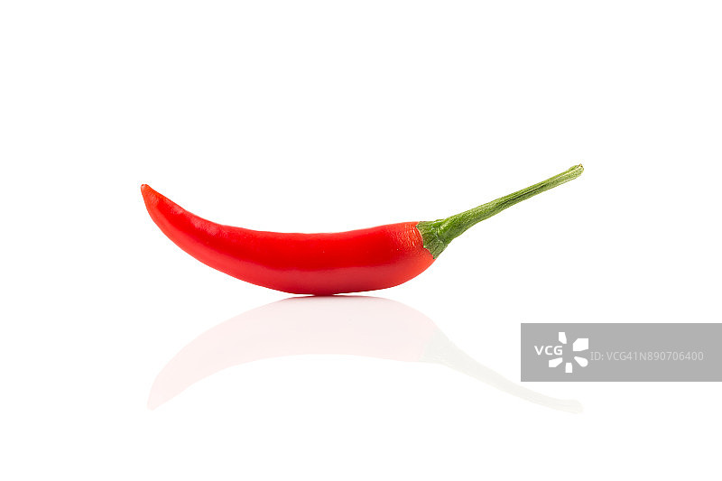 辣椒孤立在白色辣椒上图片素材