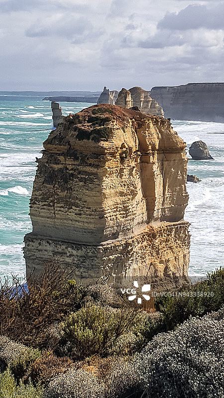 十二使徒海岩，大洋路，澳大利亚图片素材