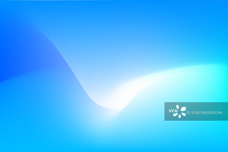 抽象矢量背景:流动光束在蓝色背景图片素材