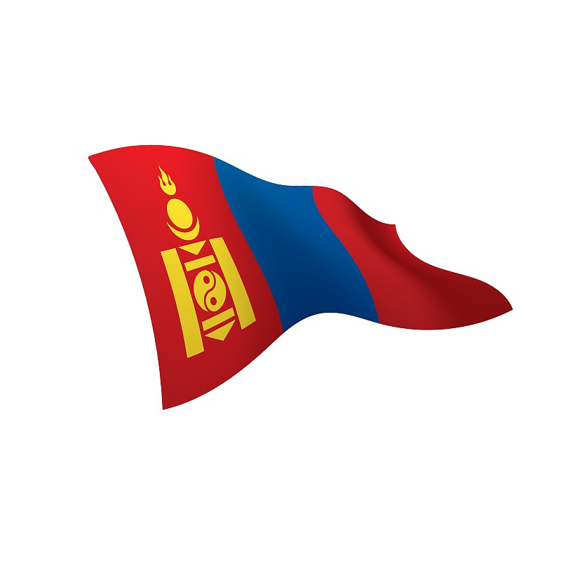 蒙古四大汗国国旗图片