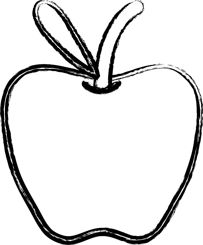 苹果树叶简笔画图片图片