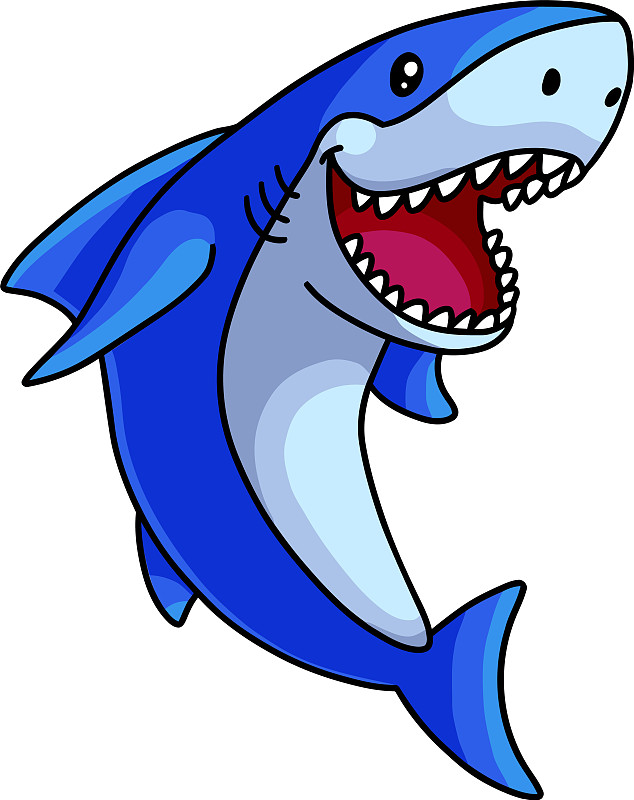 鲨鱼动漫图片可爱霸气图片