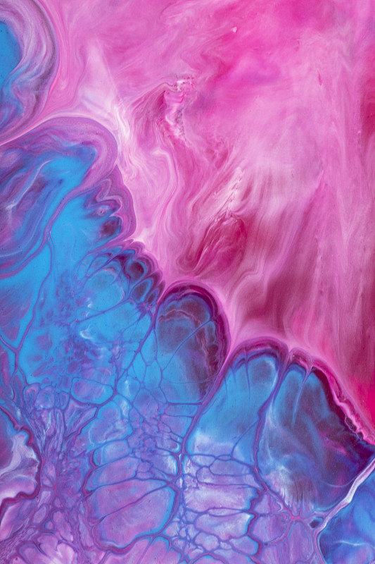 抽象液体紫色背景图片下载