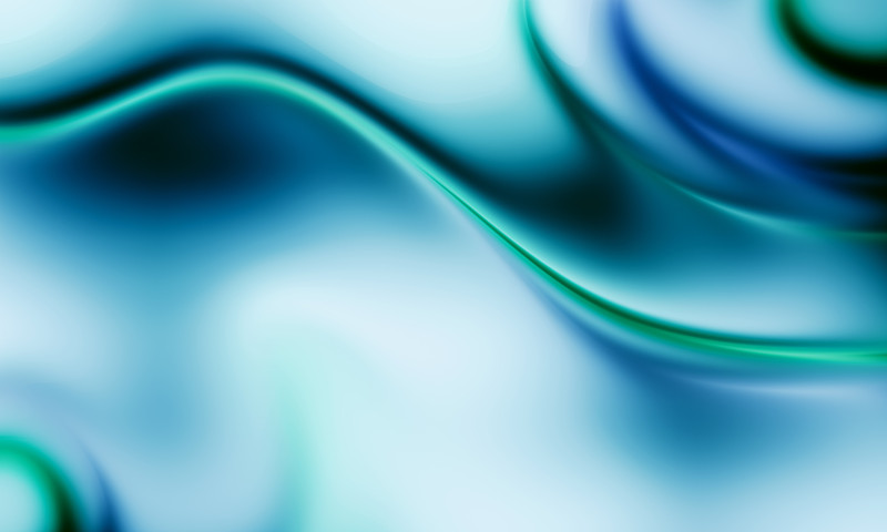 抽象的蓝色和绿色波浪水背景图片下载