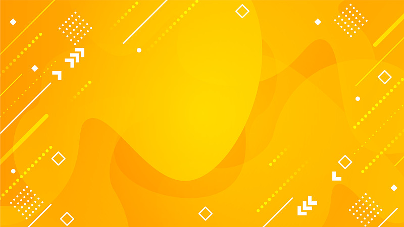 抽象的黄色和橙色的几何背景图片下载