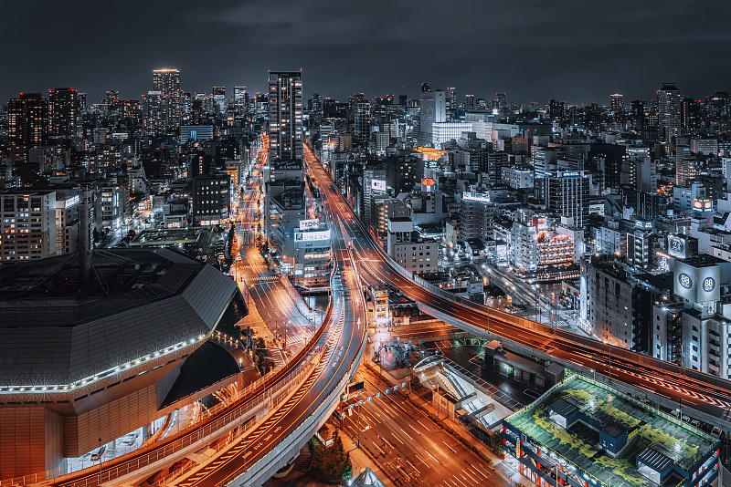 日本东京城市风光图片素材