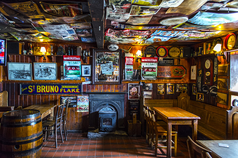 传统的爱尔兰酒吧!图片下载