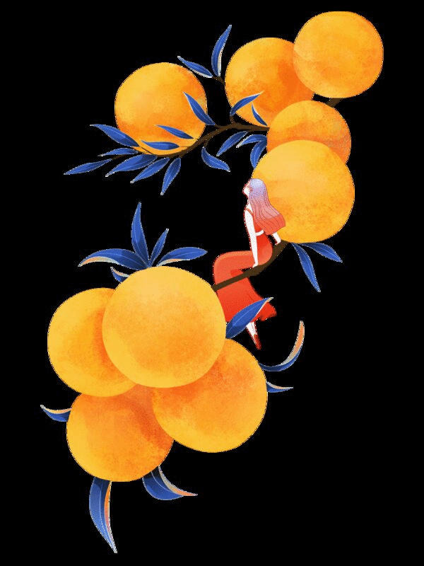 橘子-少女图片下载