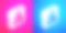 等距重量图标隔离在粉红色和蓝色图标icon图片