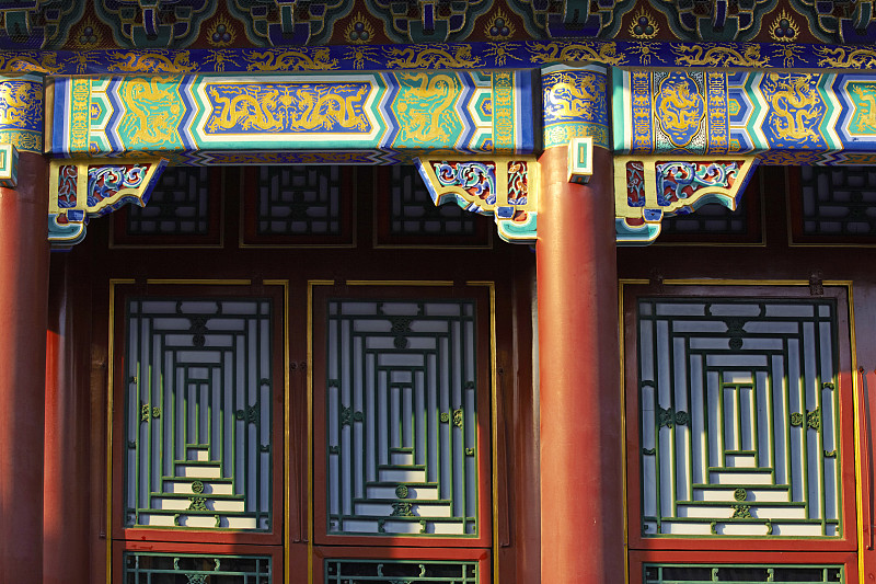 颐和园中式古典建筑图片下载
