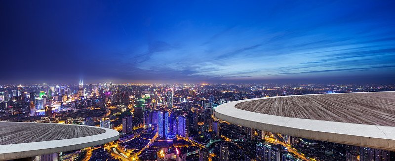 上海城市风光平台图片下载