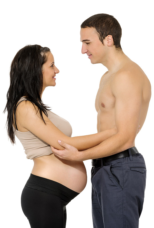 怀孕的家庭图片下载