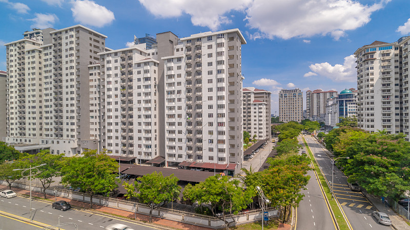马来西亚吉隆坡的住宅区图片素材