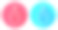 无线电脑鼠标。圆形图标与长阴影在红色或蓝色的背景图标icon图片