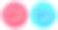 桌面电脑与聊天气泡。圆形图标与长阴影在红色或蓝色的背景图标icon图片