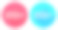键盘和鼠标。圆形图标与长阴影在红色或蓝色的背景图标icon图片
