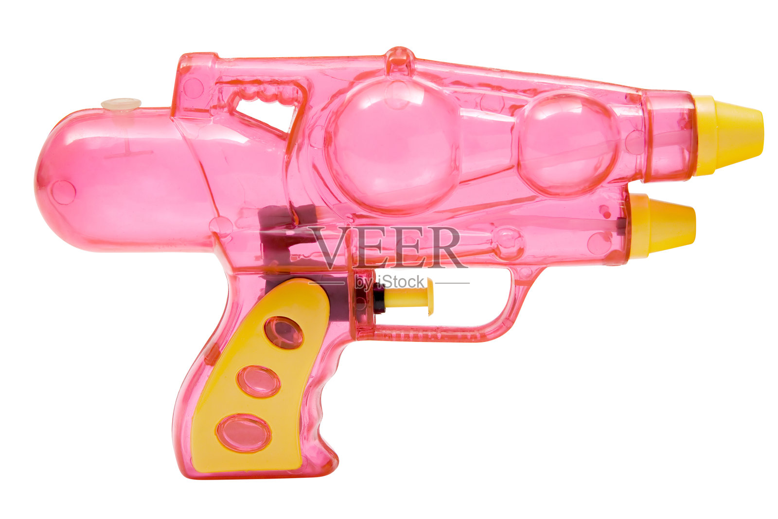 粉红色的水枪照片摄影图片