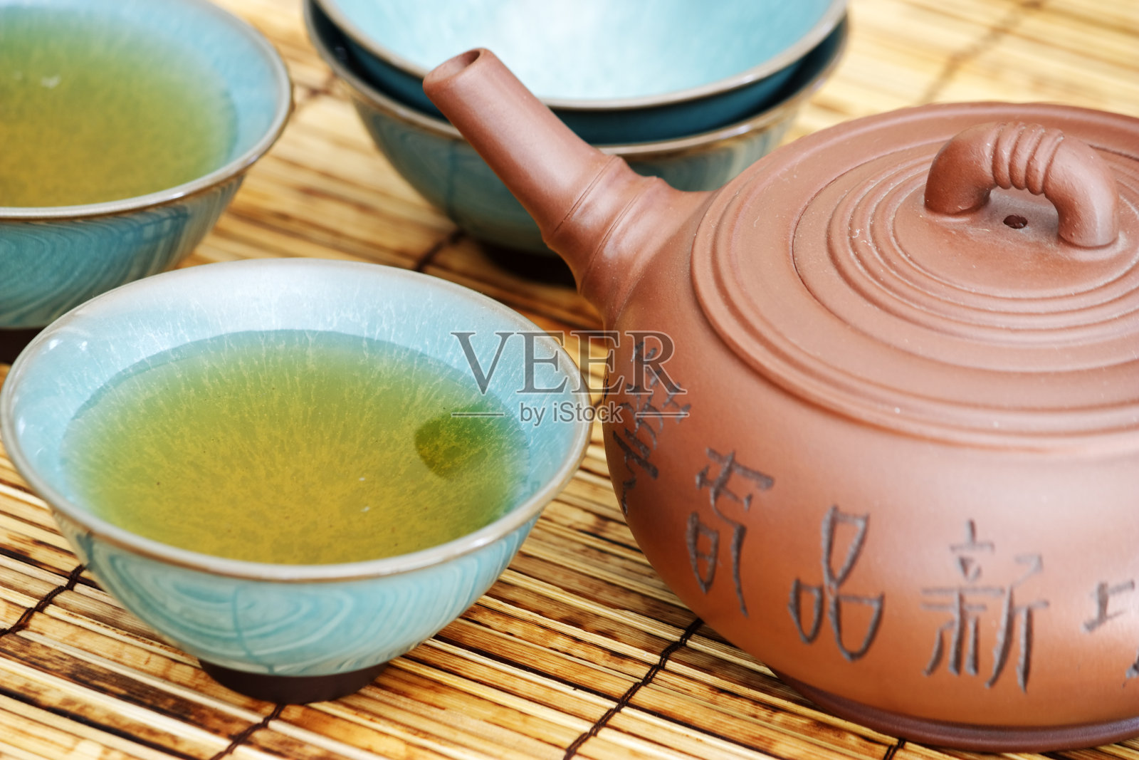 亚洲的茶具照片摄影图片