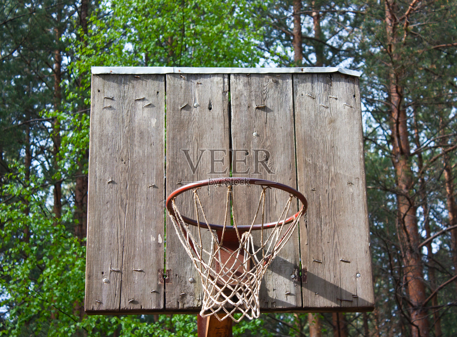 旧的篮球篮板照片摄影图片