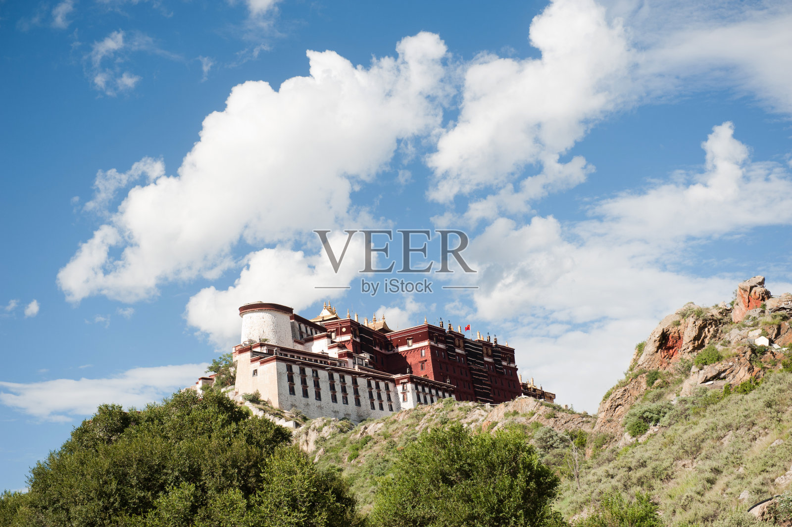 布达拉宫，拉萨，西藏照片摄影图片