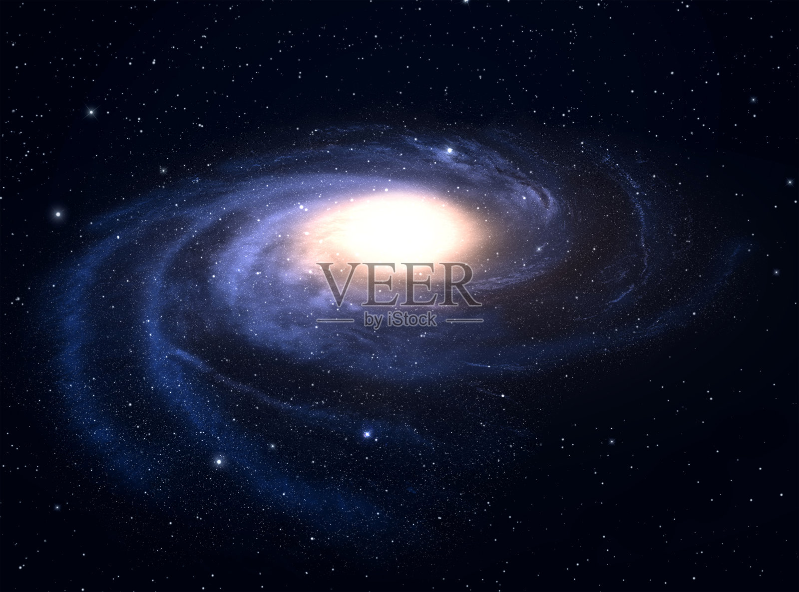 一个螺旋星系的背景照片摄影图片