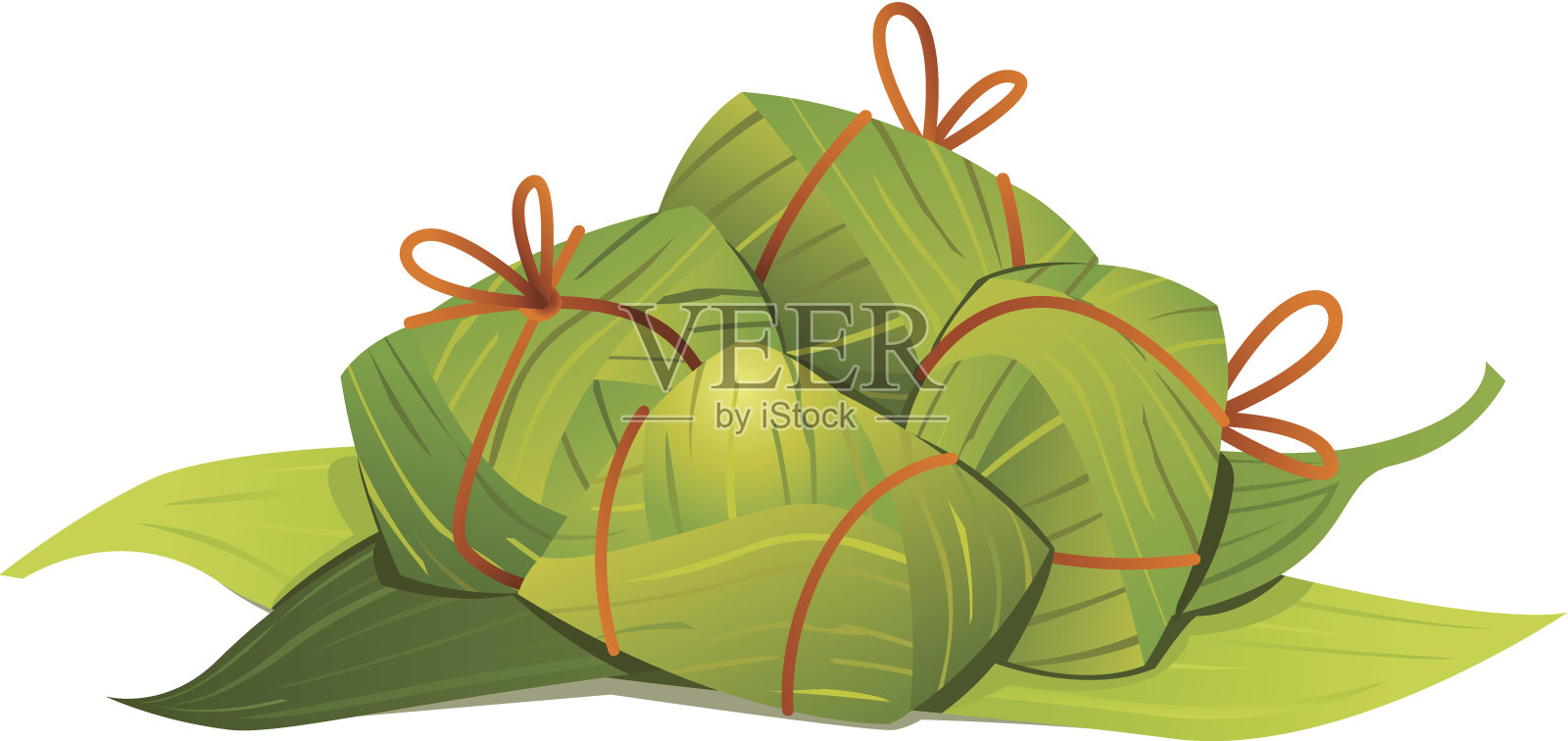 中国粽子插图插画图片素材