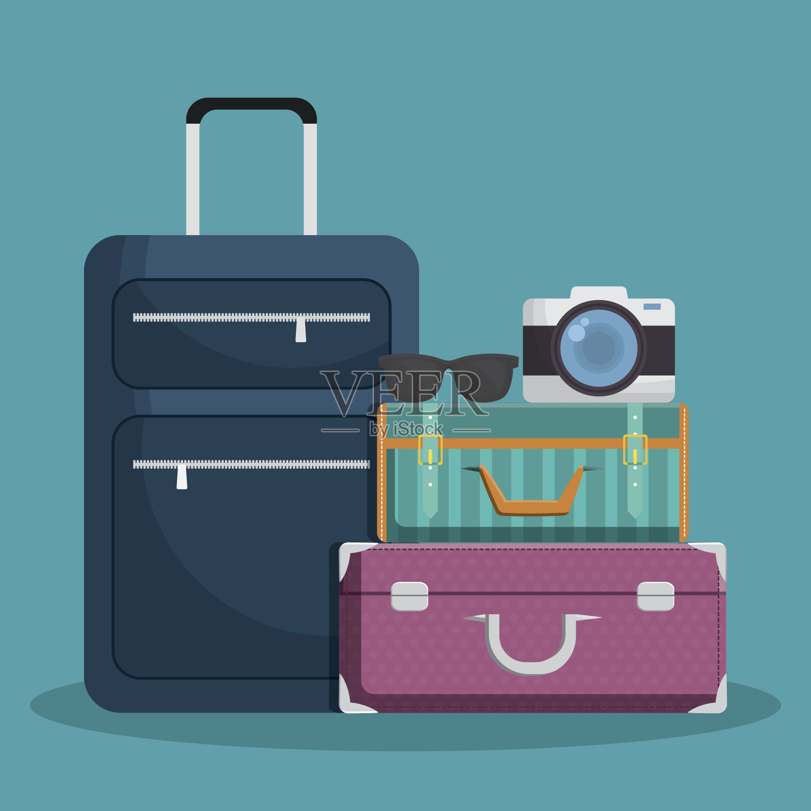 行李旅行图标形象图标素材