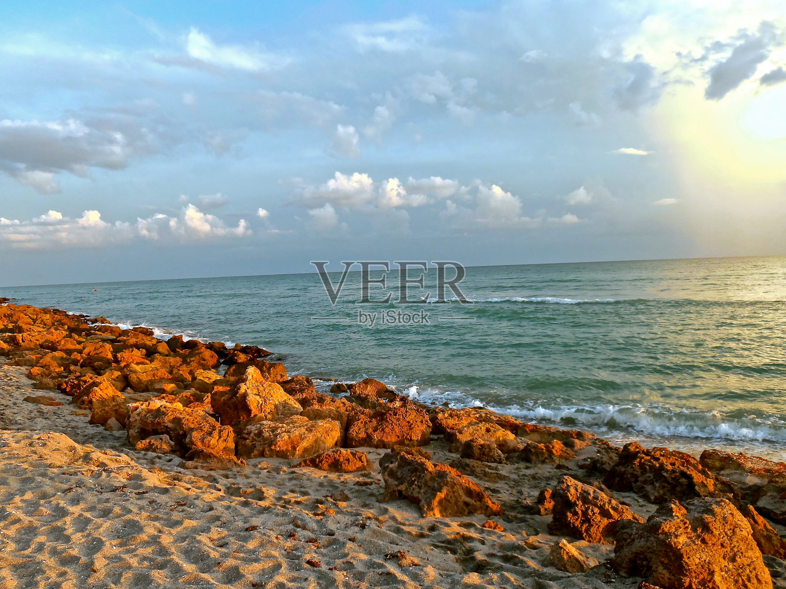 佛罗里达威尼斯海滩照片摄影图片