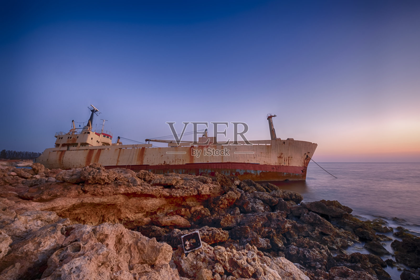 塞浦路斯沉船EDRO III照片摄影图片
