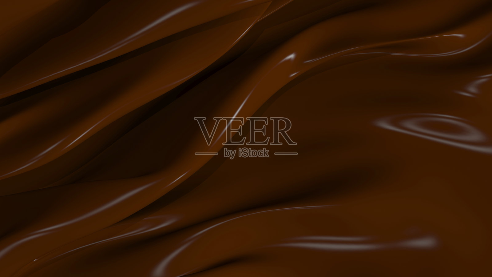 3D插图抽象巧克力背景插画图片素材