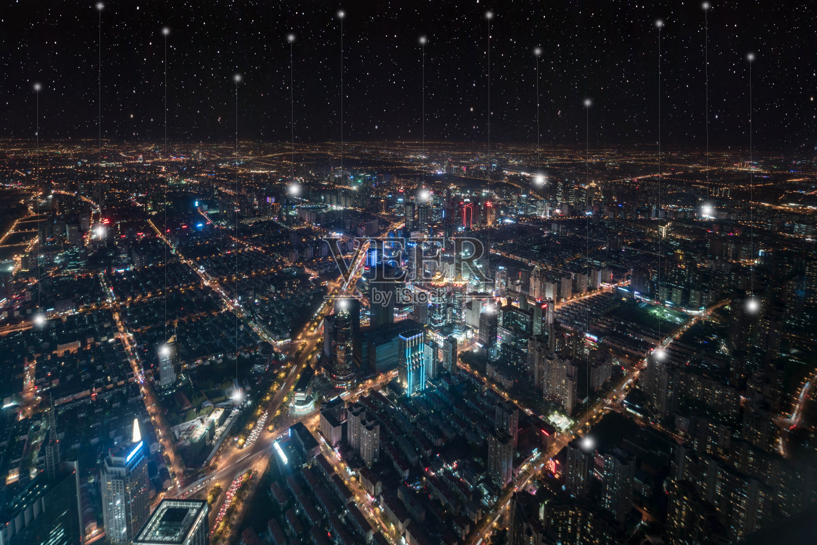上海城市网络技术照片摄影图片