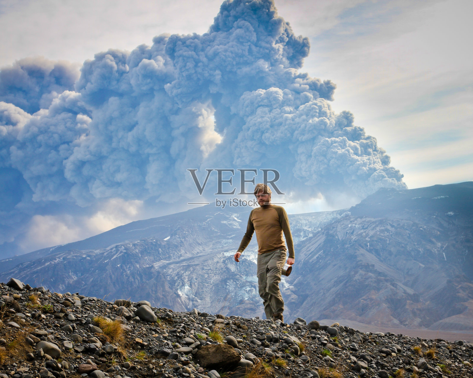 埃亚菲亚德拉火山照片摄影图片