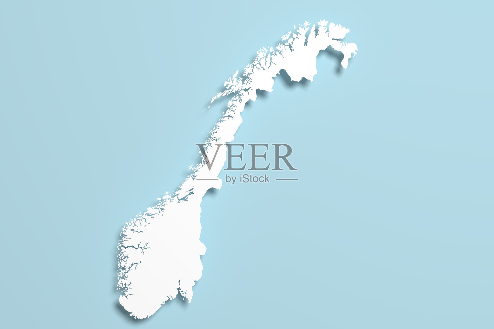 挪威地图照片摄影图片