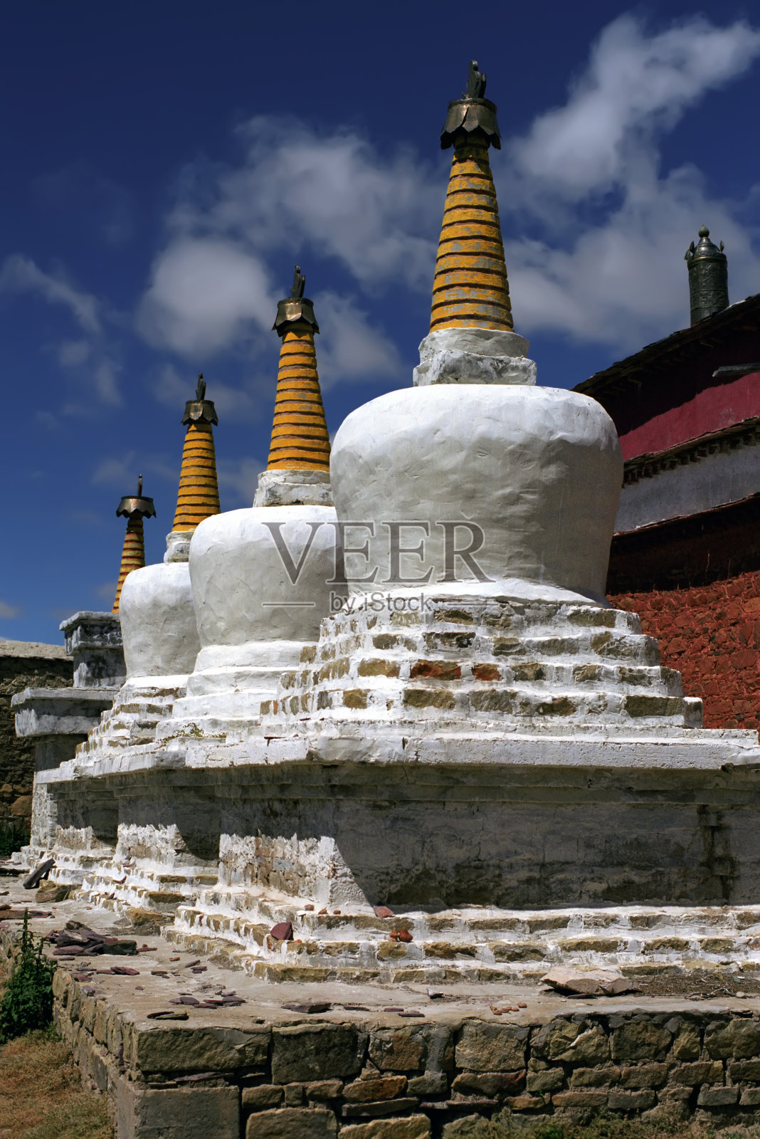 佛教仪式结构佛塔。照片摄影图片