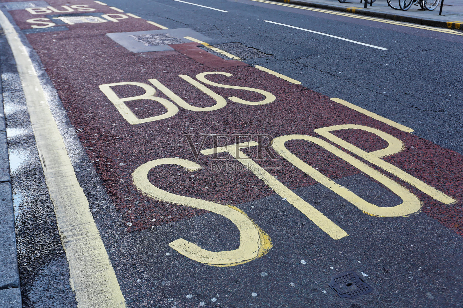 公共汽车停车标志照片摄影图片