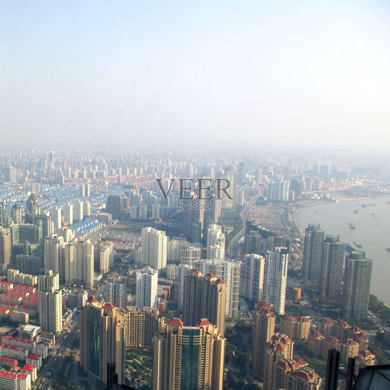 上海的天际线照片摄影图片