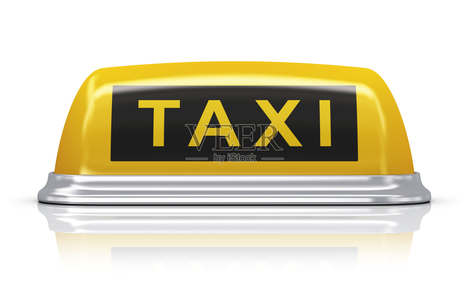 黄色出租车标志照片摄影图片