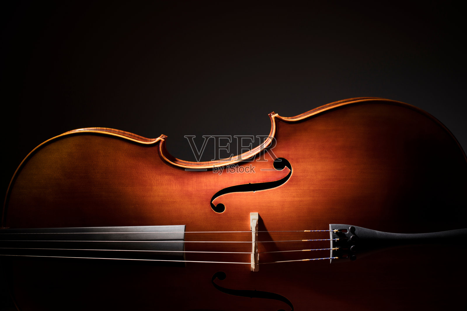 大提琴轮廓照片摄影图片