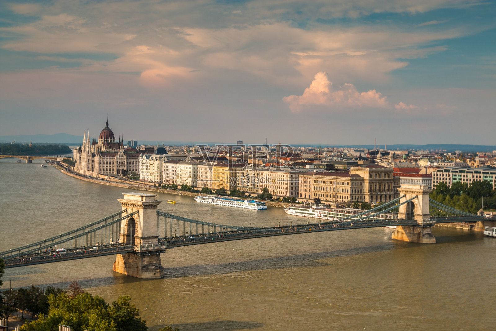 布达佩斯的美景照片摄影图片