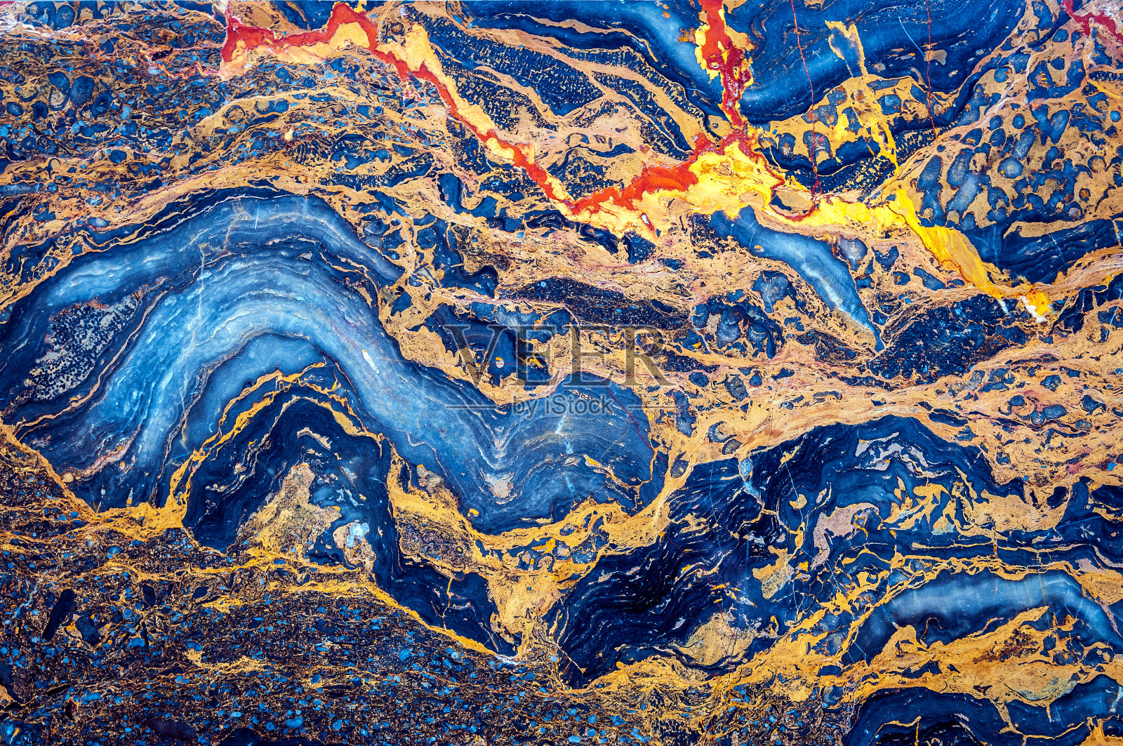 玛瑙大理石，蓝色，橙色，黄色，红色，绿色，棕色，北京，中国照片摄影图片