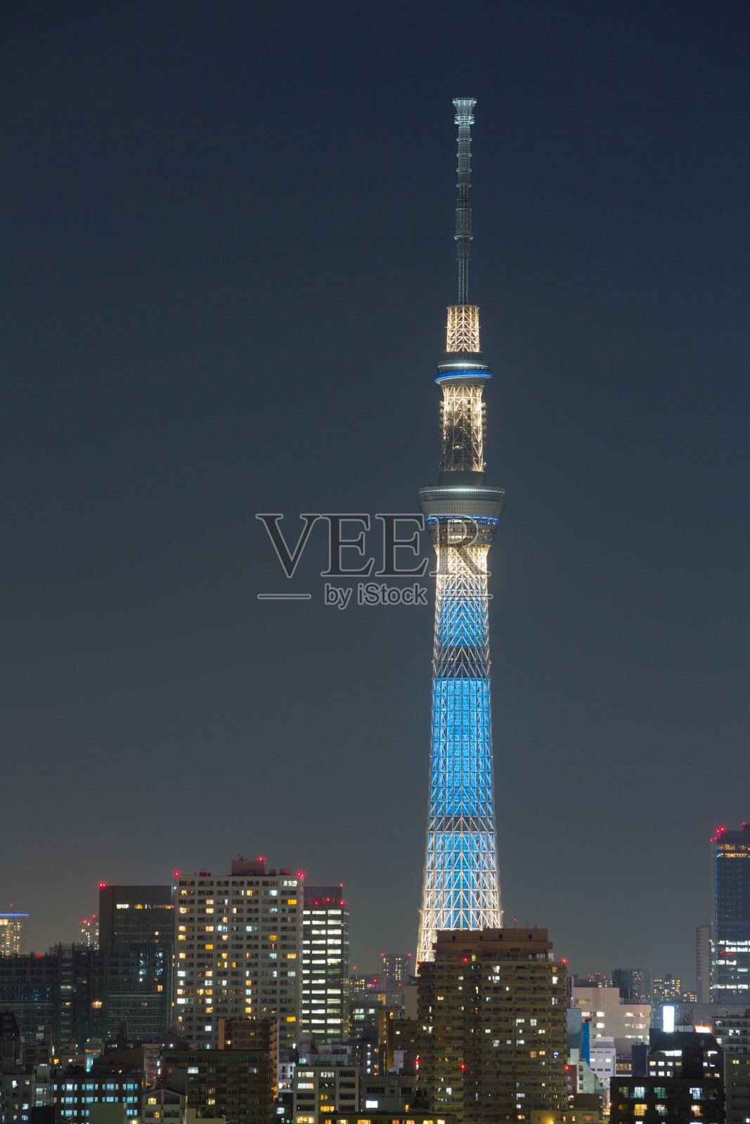 日本的东京天空树照片摄影图片
