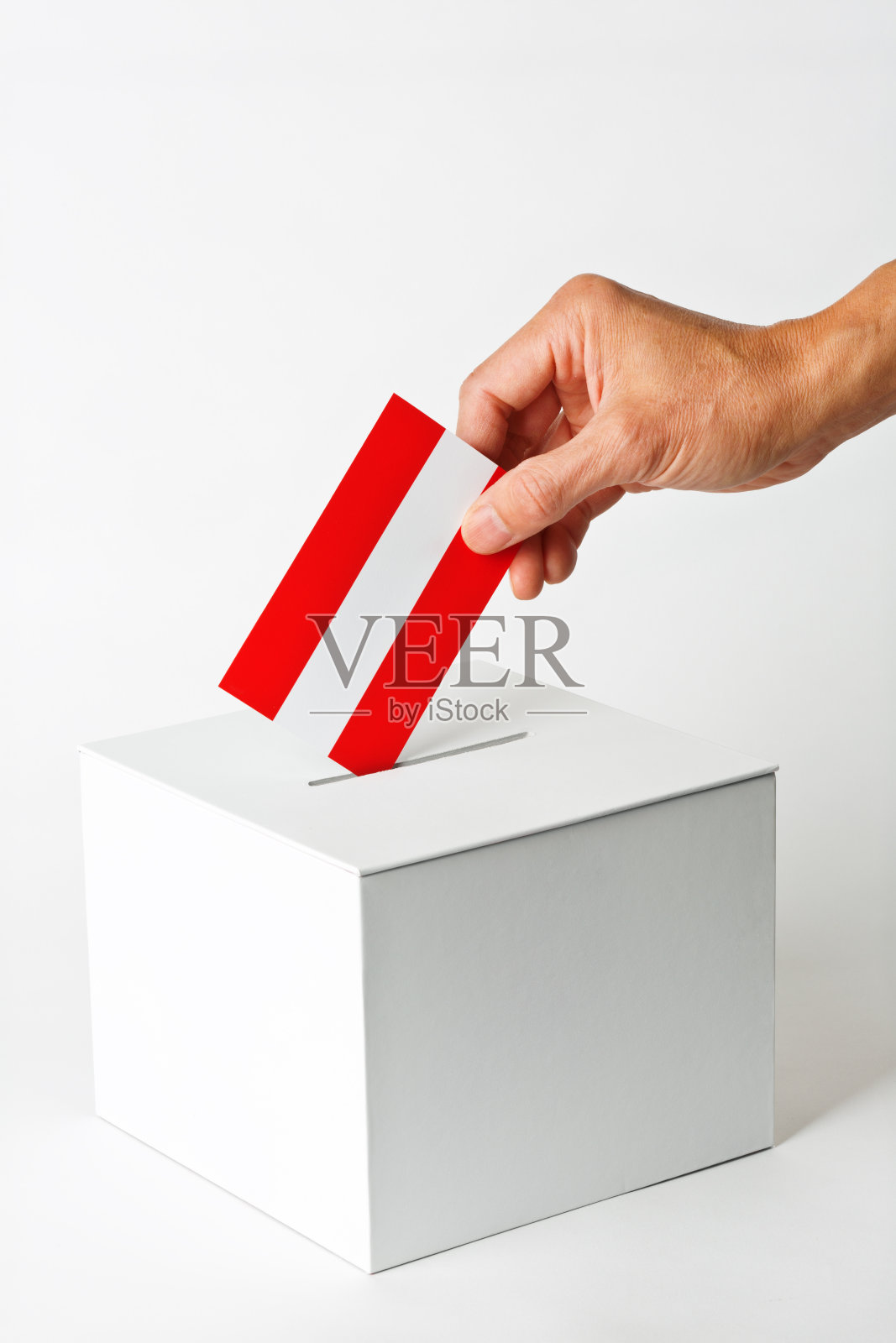 奥地利选举选民投票压倒投票箱照片摄影图片